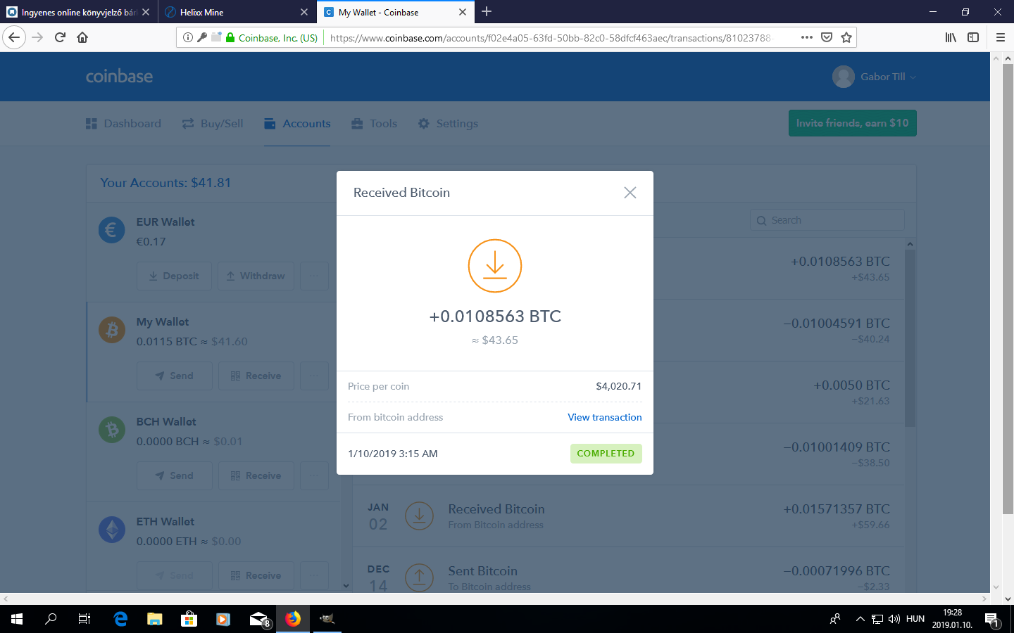 helixxmine_coinbase_account_withdraw_details_20190110